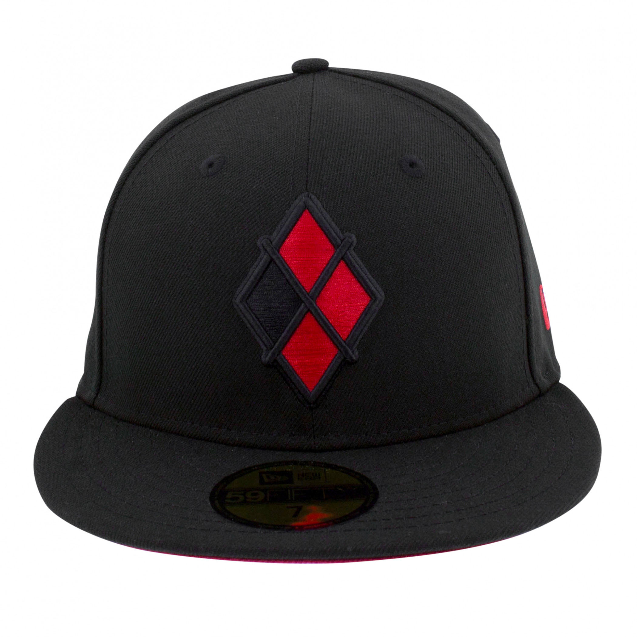 Harley Quinn Logo New Era 59Fifty Fitted Hat